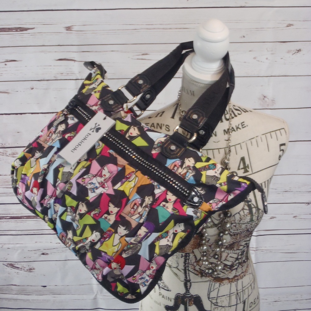  Tokidoki Dixon Tote Bag Rhinestone NEW NWT RARE - Picture 2 of 8